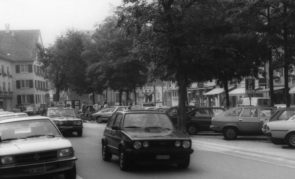 Graben Verkehr 1982